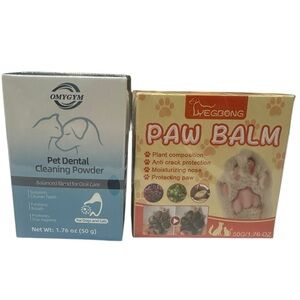 Pet Dental Cleaning Powder & Paw Balm